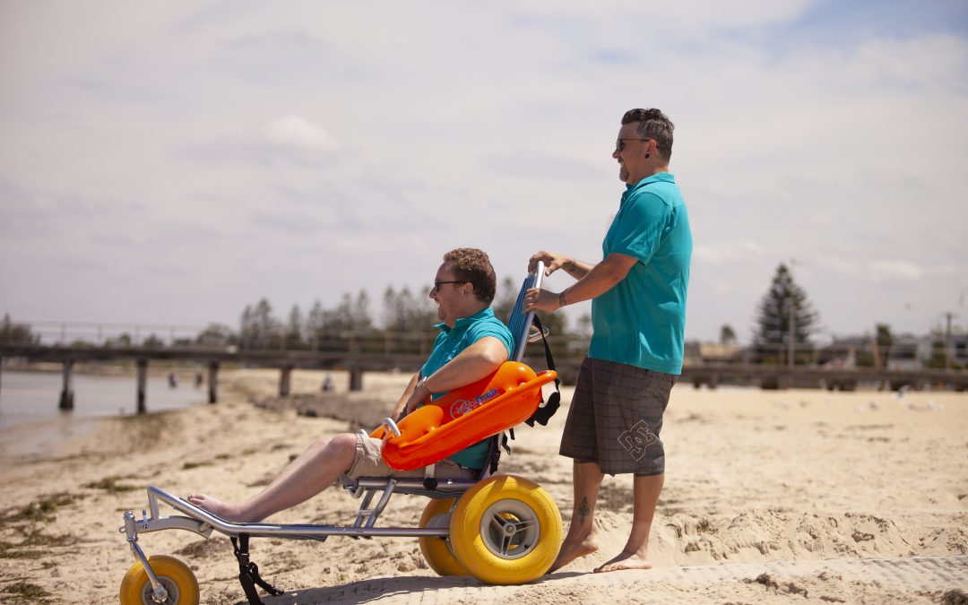 Accessible beach locations